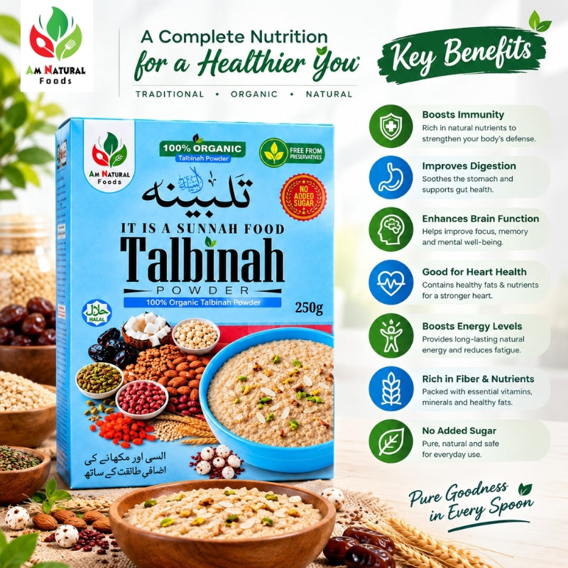 Sugar Free Talbina – Sunnah Food | AM Natural Food
